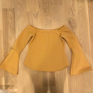 Leith top with Bell sleeves